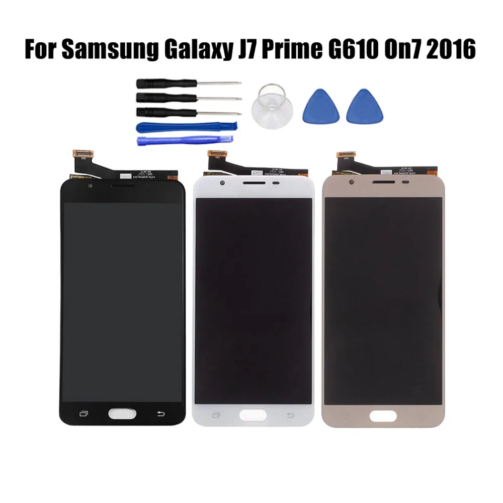 LCD Display Touch Screen Digitizer For Samsung Galaxy J7 Prime G610 On7 2016 LCD Display Touch Screen Digitizer Assembly
LCD Display Touch Screen Digitizer For Samsung Galaxy J7 Prime G610 On7 2016 LCD Display Touch Screen Digitizer Assembly