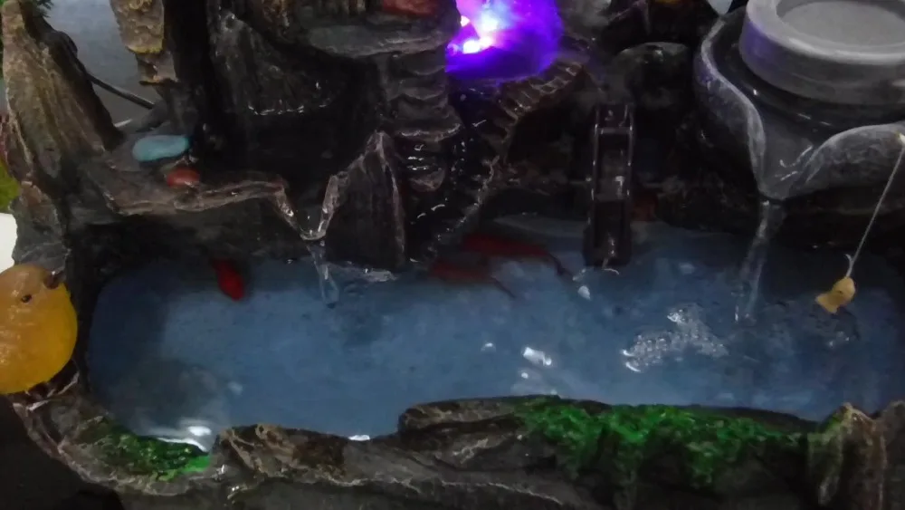 Humidifier / Decoration / Feng Shui porch trespassing lucky water landscape rockery /
Humidifier / Decoration / Feng Shui porch trespassing lucky water landscape rockery /