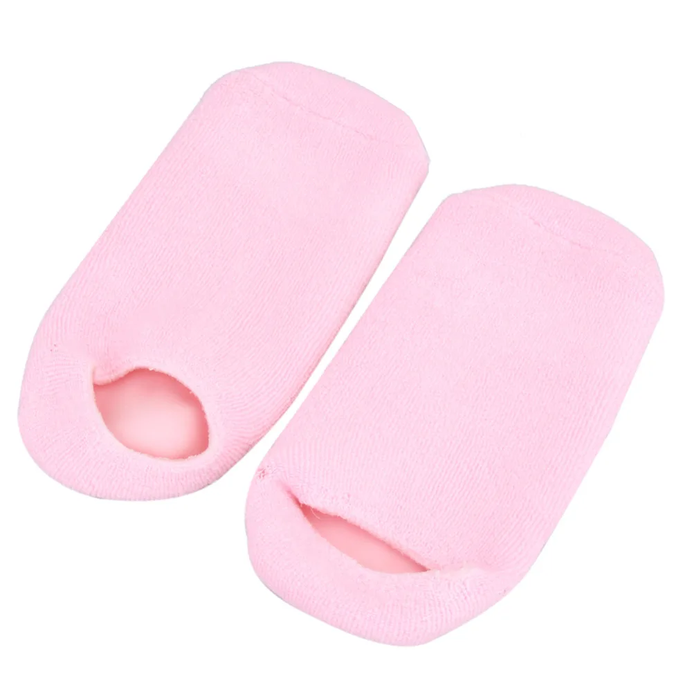 1 Pair Pink Feet Spa Gel Socks Moisturizing Soft Repair Cracked Foot Skin Treatment Socks for Women Foot Care Stretchable Socks
1 Pair Pink Feet Spa Gel Socks Moisturizing Soft Repair Cracked Foot Skin Treatment Socks for Women Foot Care Stretchable Socks