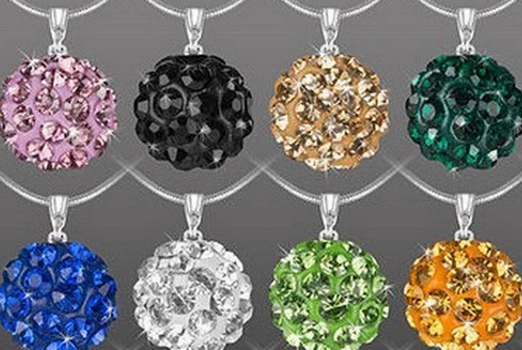Best Christmas Gift!Mixed 15 Random Color10mm Micro Pave Disco Ball crystal Necklace.Jewelry For Men And i4343
Best Christmas Gift!Mixed 15 Random Color10mm Micro Pave Disco Ball crystal Necklace.Jewelry For Men And i4343