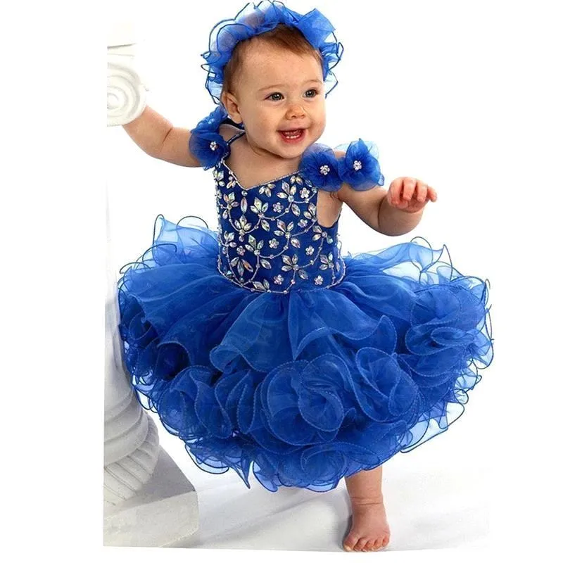 2021 New Cute Royal Blue Spaghetti Straps V Neck Beaded Crystal Little Flower Girl Dress Girls Pageant Baby Infant Toddler Dress
2021 New Cute Royal Blue Spaghetti Straps V Neck Beaded Crystal Little Flower Girl Dress Girls Pageant Baby Infant Toddler Dress