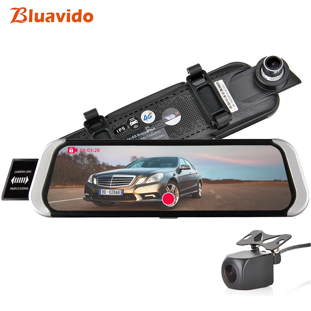 Зеркало-видеорегистратор Bluavido, 10 дюймов, IPS, 4G, Android, GPS, ADAS, FHD 1080P, Wi-Fi
Зеркало-видеорегистратор Bluavido, 10 дюймов, IPS, 4G, Android, GPS, ADAS, FHD 1080P, Wi-Fi
