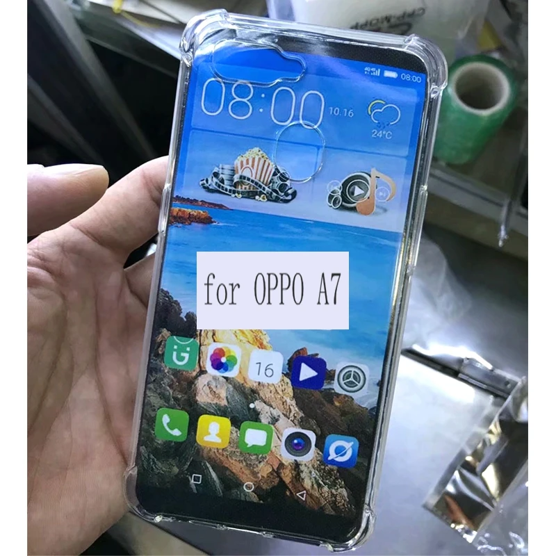 10pcs Air Cushion Phone Case for OPPO A7 Ultra Clear Transparent Soft TPU Back Cover
10pcs Air Cushion Phone Case for OPPO A7 Ultra Clear Transparent Soft TPU Back Cover