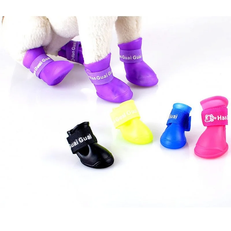 4 PCS/SET Cute Jelly Pet Puppy Shoes Rubber Waterproof Rain Dog Boots Pet Rain Shoes Slip 6 Colors Pet Supplies Free Shipping
4 PCS/SET Cute Jelly Pet Puppy Shoes Rubber Waterproof Rain Dog Boots Pet Rain Shoes Slip 6 Colors Pet Supplies Free Shipping