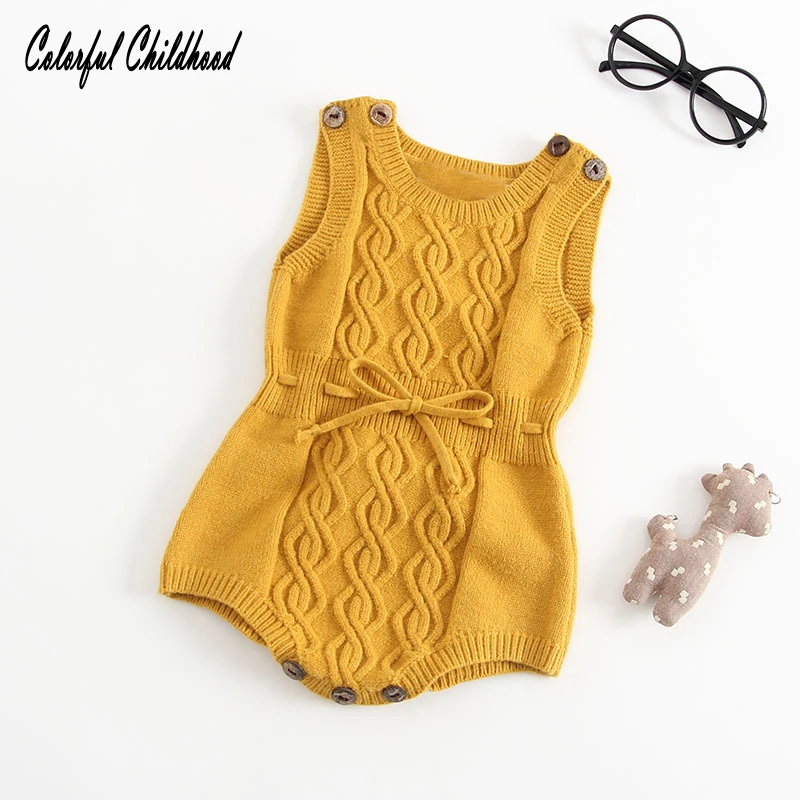 Unisex Baby boy/girls romper sleeveless knitted jumpsuit kids cotton overalls Newborn Body pajamas 0-24m
Unisex Baby boy/girls romper sleeveless knitted jumpsuit kids cotton overalls Newborn Body pajamas 0-24m