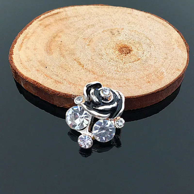 10pcs/lot 14x18mm Flat Back Rhinestone Crystal Button Metal Enamel Flower Wedding Embellishment Hair Bow DIY Hair Accessory
10pcs/lot 14x18mm Flat Back Rhinestone Crystal Button Metal Enamel Flower Wedding Embellishment Hair Bow DIY Hair Accessory