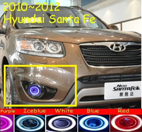 Стайлинг автомобиля 2010 ~ 2012 Santa Fe дневсветильник Бесплатная доставка!