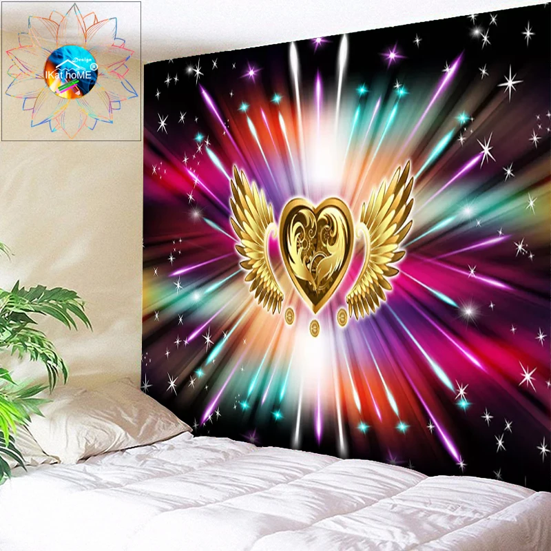 Psychedelic Tapestry Wall Hanging Large 200*300 Abstract Angel Goose Wings Decorative Wall Tapestries Hippie Tapestri Art Carpet
Psychedelic Tapestry Wall Hanging Large 200*300 Abstract Angel Goose Wings Decorative Wall Tapestries Hippie Tapestri Art Carpet