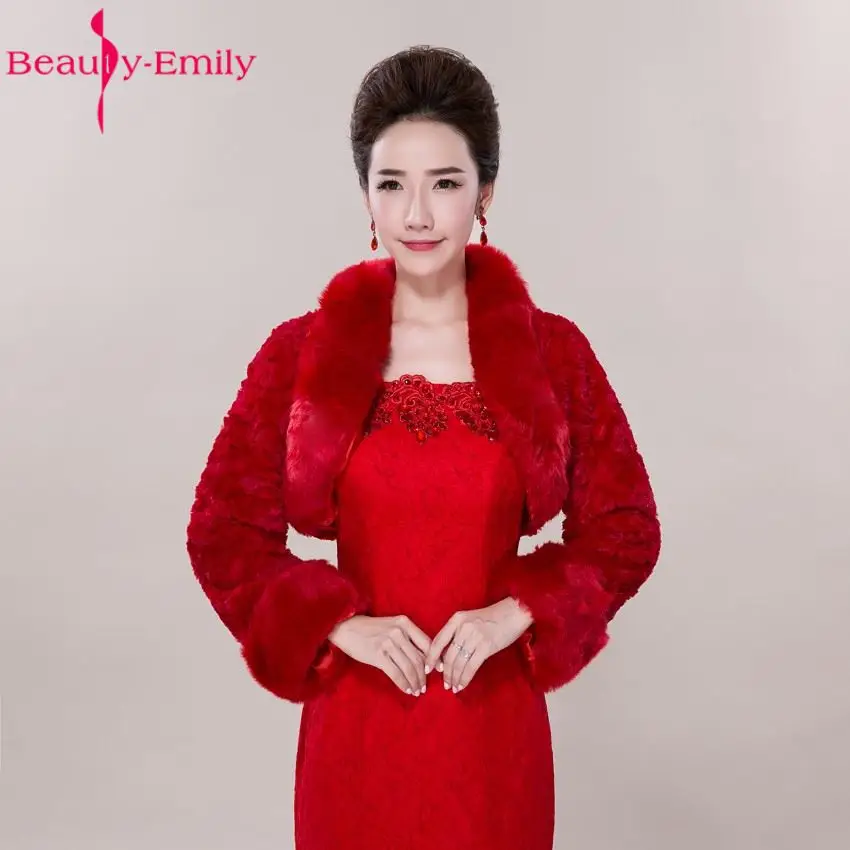 2018 Printed Flowers Elegant Cheap Warm Bridal Cape Red Winter Fur Coat Women Wedding Jacket Bridal Wrap Wedding Coat
2018 Printed Flowers Elegant Cheap Warm Bridal Cape Red Winter Fur Coat Women Wedding Jacket Bridal Wrap Wedding Coat