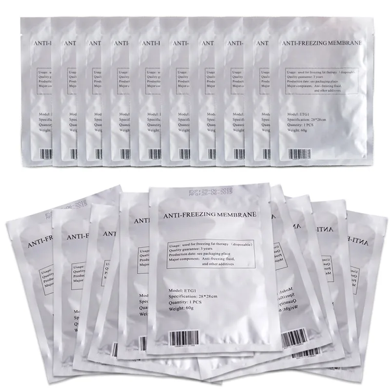 Antifreeze Membranes Freeze Fat Pad Cryolipolysis slimming Criolipolise Anti-cooling 100pieces per lot
Antifreeze Membranes Freeze Fat Pad Cryolipolysis slimming Criolipolise Anti-cooling 100pieces per lot