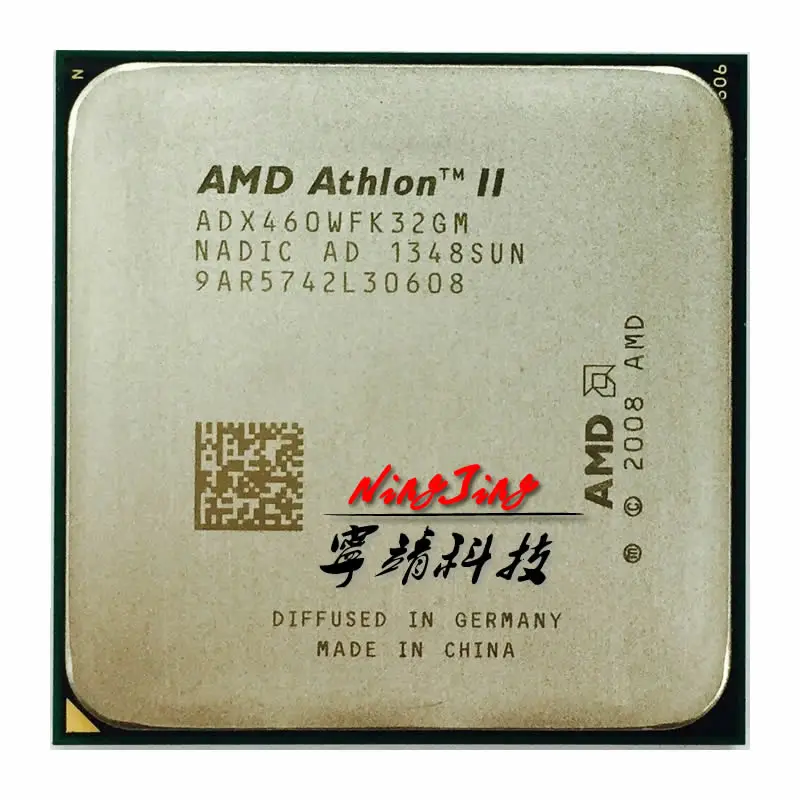 Трехъядерный Процессор AMD Athlon II X3 460 3 4 ГГц ADX460WFK32GM разъем AM3|socket am3|athlon ii x3 460x3 |