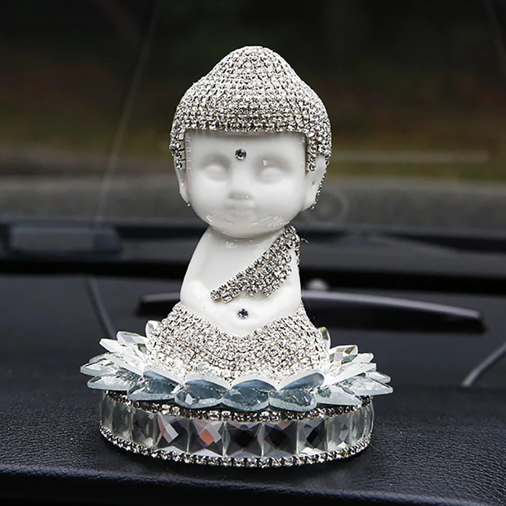 Car Ornament Crystal Diamond Ceramic Buddha Statue Figurines Automobiles Interior Dashboard Decoration Buddha Ornaments Gifts
Car Ornament Crystal Diamond Ceramic Buddha Statue Figurines Automobiles Interior Dashboard Decoration Buddha Ornaments Gifts