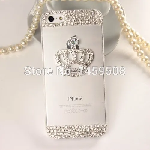 Для samsung Galaxy S3 S4 S5 S6 S7 край S8 S9 S10E S10 Plus Note 2 3 4 5 8 9 G530 Корона Стразы чехол Крышка|case