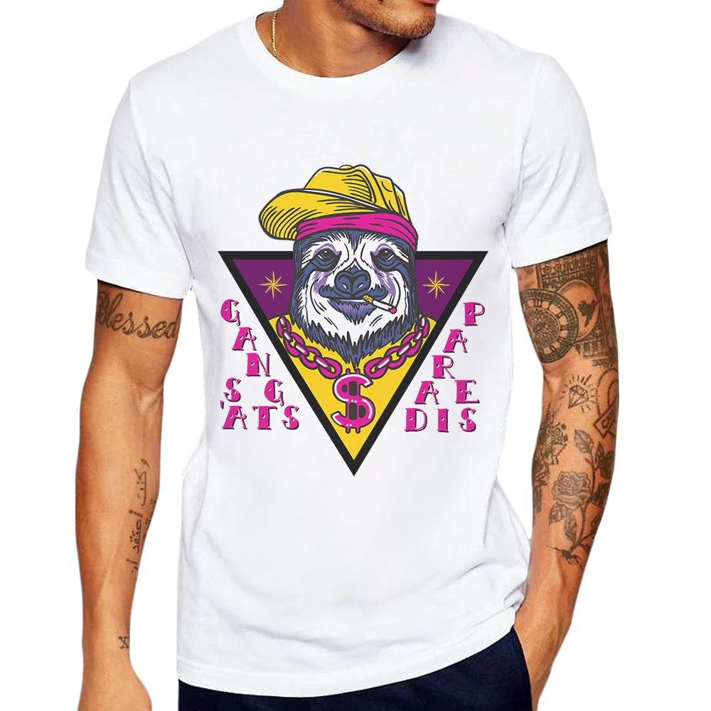 Short Sleeve Mens Tshirts Cartoon Animal printing T-Shirt Funny Cotton Men Clothing Male T Shirts Printed Camisetas Masculina
Short Sleeve Mens Tshirts Cartoon Animal printing T-Shirt Funny Cotton Men Clothing Male T Shirts Printed Camisetas Masculina