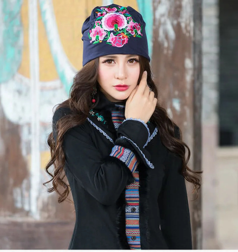 2020 New Handmade Woman Embroidery Cotton Beanie Casual Skullies Turban Cap Whoelsale
2020 New Handmade Woman Embroidery Cotton Beanie Casual Skullies Turban Cap Whoelsale