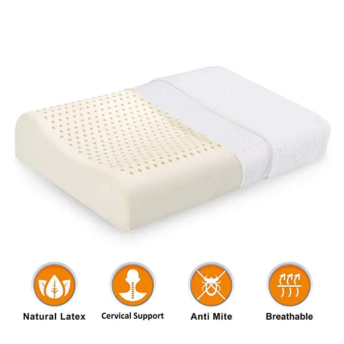 Hoiime Thailand Natural Latex Neck Bond Repair Massage Cervical Vertebrae Health Care Natural Latex Pillow Enjoy Series
Hoiime Thailand Natural Latex Neck Bond Repair Massage Cervical Vertebrae Health Care Natural Latex Pillow Enjoy Series