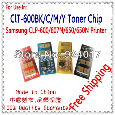 

For Samsung CLP-600 CLP-650 CLP-600N CLP-650N Printer Toner Chip,For Samsung CLP600 CLP650 CLP600N CLP 600 650 Refill Toner Chip