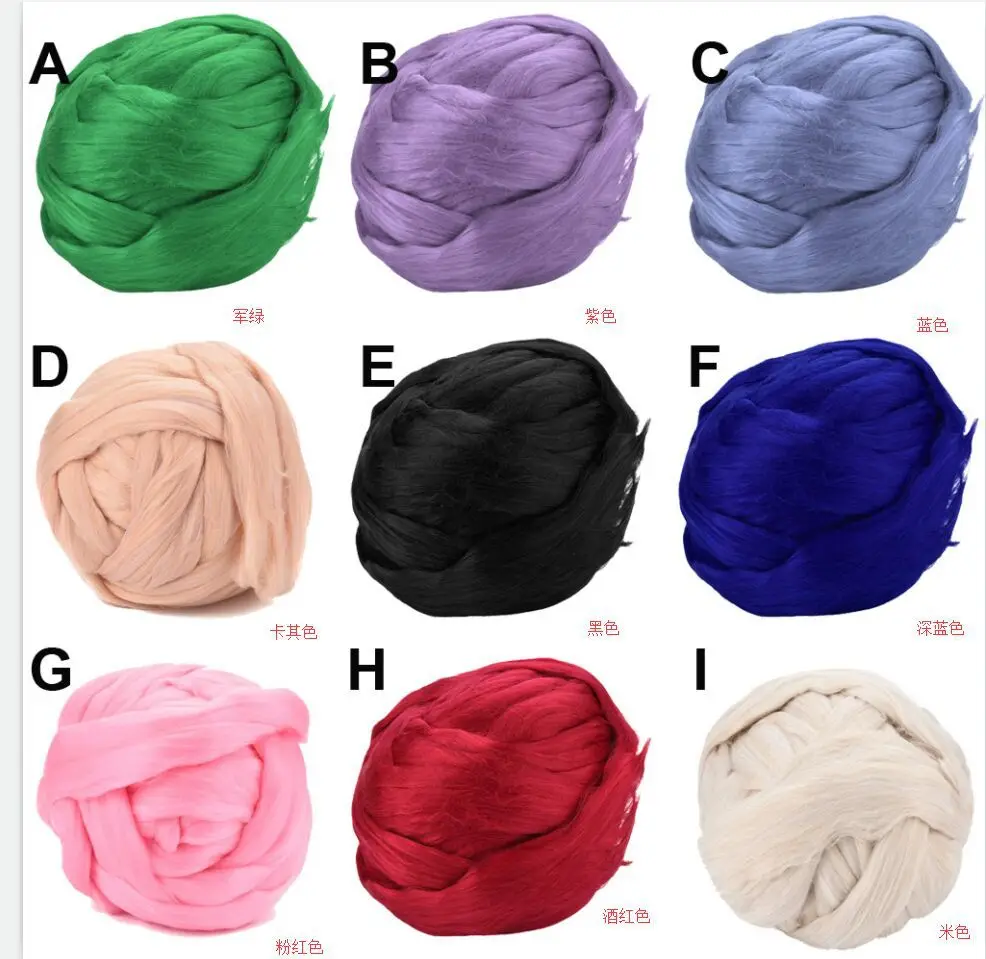 1pcs 500G 8CM DIY Thick Wool Super Coarse Thread Hand-woven Blanket Yarn 31 Colors For Home Handmade Knitting Supplies
1pcs 500G 8CM DIY Thick Wool Super Coarse Thread Hand-woven Blanket Yarn 31 Colors For Home Handmade Knitting Supplies