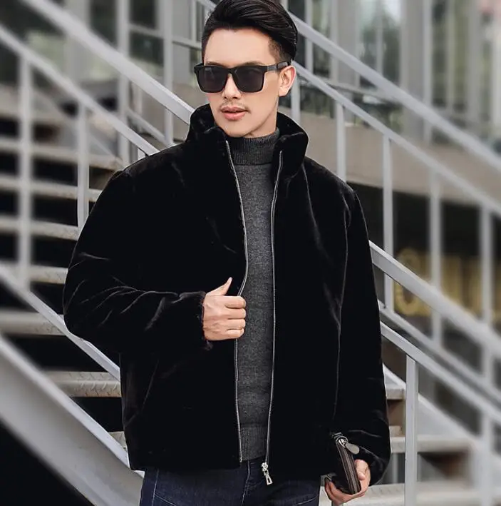Autumn winter faux mink leather jacket mens clothes thicken warm fur leather coat men slim jackets jaqueta de couro fashion
Autumn winter faux mink leather jacket mens clothes thicken warm fur leather coat men slim jackets jaqueta de couro fashion