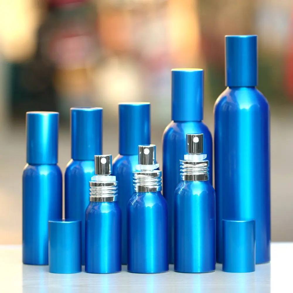 1-2pcs 30-500ml blue Aluminum empty spray bottle blue cap Fine Mist Refill/silver sprayer cosmetic jar Sample subpackage travel
1-2pcs 30-500ml blue Aluminum empty spray bottle blue cap Fine Mist Refill/silver sprayer cosmetic jar Sample subpackage travel