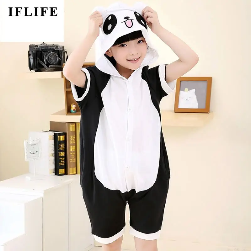 Kigurumi Onesie Unisex Kids Panda Pajamas Costume Animal Cosplay Summer Cartoon Short Sleeve Onesie Hoodie Sleepwear
Kigurumi Onesie Unisex Kids Panda Pajamas Costume Animal Cosplay Summer Cartoon Short Sleeve Onesie Hoodie Sleepwear