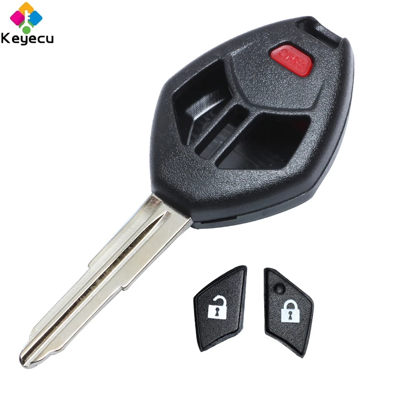 KEYECU Remote Car Key Shell With 2 1/ 3 Buttons& Left/ Right Blade - FOB for Mitsubishi Eclipse Lancer Endeavor Galant Outlander
KEYECU Remote Car Key Shell With 2 1/ 3 Buttons& Left/ Right Blade - FOB for Mitsubishi Eclipse Lancer Endeavor Galant Outlander