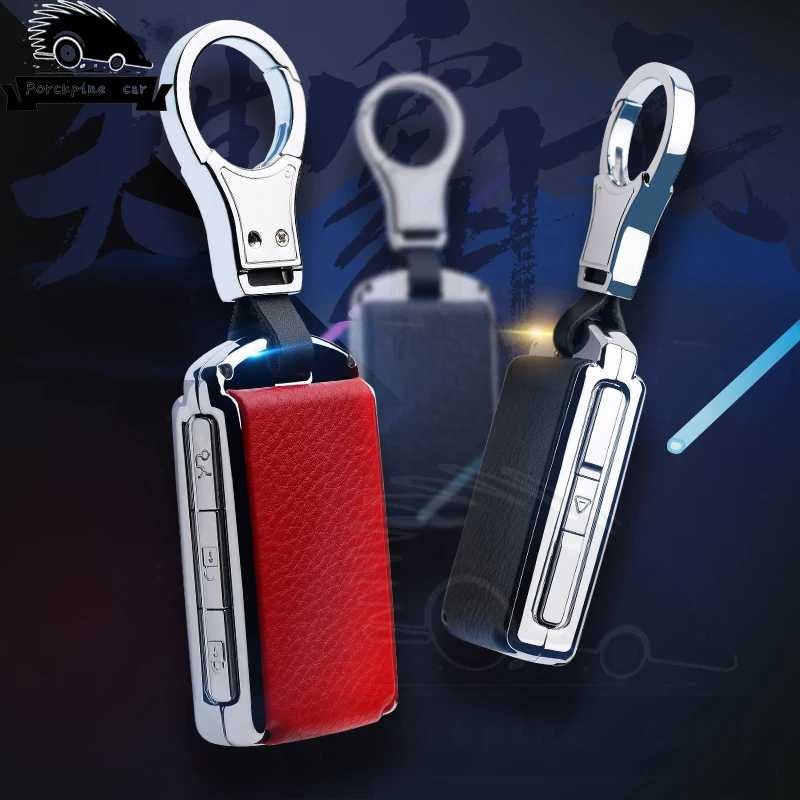 Car Key Cover Genuine Leather Galvanized Alloy For Volvo XC40 XC60 S90 XC90 V90 2017 2018 Car Styling car key case
Car Key Cover Genuine Leather Galvanized Alloy For Volvo XC40 XC60 S90 XC90 V90 2017 2018 Car Styling car key case