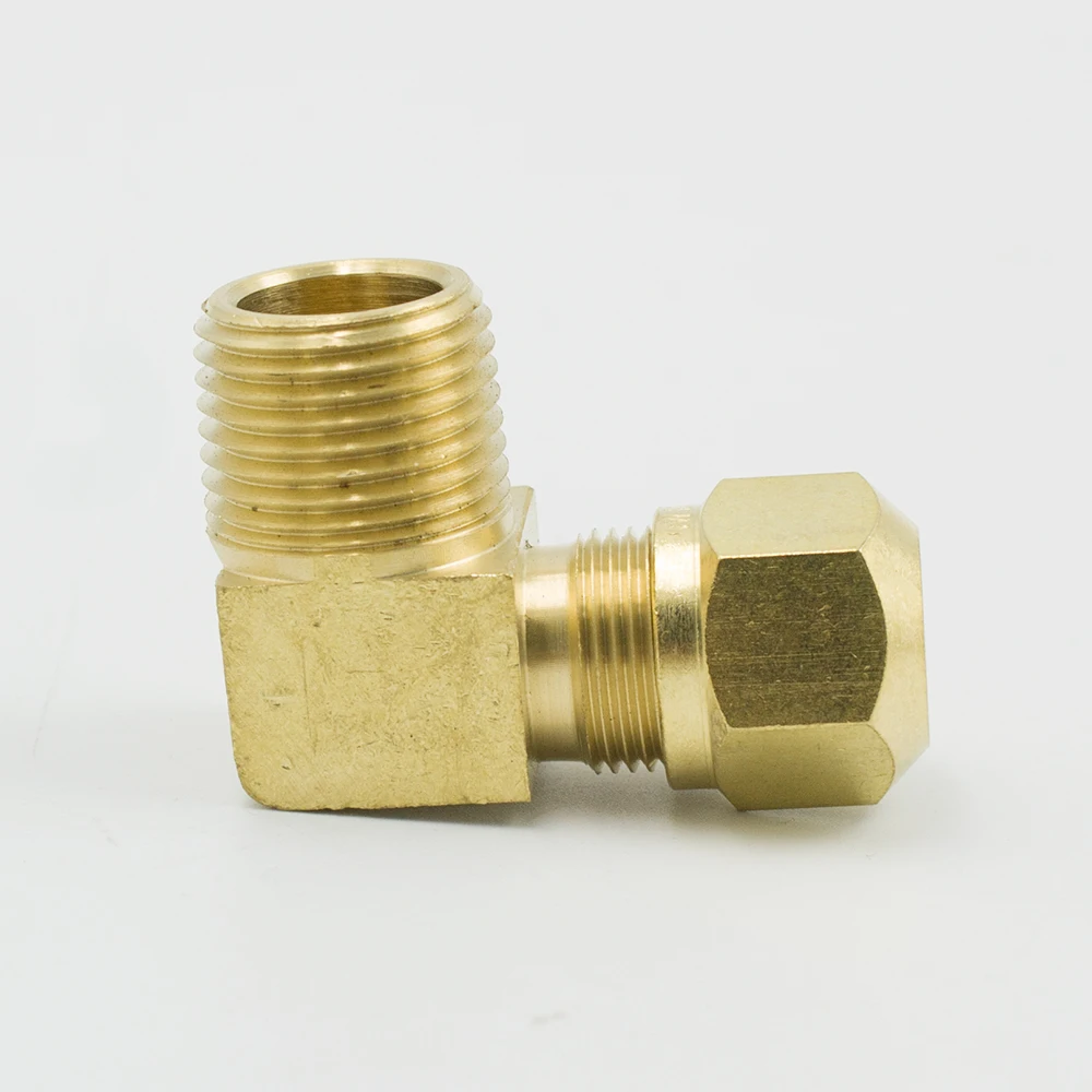 Brass DOT Air Brake Nylon Tubing, Male 90 Degree Elbow, 1/2" 5/8" 3/4"OD Tube x 1/4" 3/8" 1/2" NPT Male Pipe, 2 pcs
Brass DOT Air Brake Nylon Tubing, Male 90 Degree Elbow, 1/2" 5/8" 3/4"OD Tube x 1/4" 3/8" 1/2" NPT Male Pipe, 2 pcs