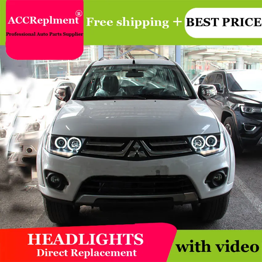 Car Styling For Mitsubishi Pajero headlights 2000-2012 Pajero V73 led headlight turn signal drl H7 hid Bi-Xenon Lens low beam
Car Styling For Mitsubishi Pajero headlights 2000-2012 Pajero V73 led headlight turn signal drl H7 hid Bi-Xenon Lens low beam