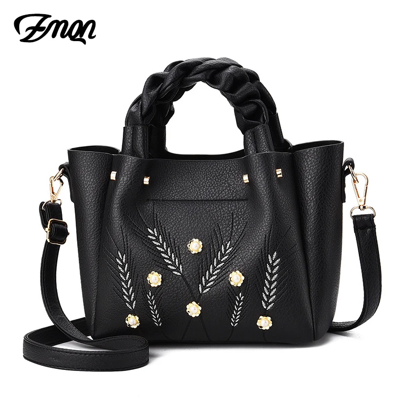 ZMQN Black Shoulder Bags For Girls Small Handbags Crossbody Bag Women Bucket Soft PU Leather Embroidery Ladies Hand Bags A582
ZMQN Black Shoulder Bags For Girls Small Handbags Crossbody Bag Women Bucket Soft PU Leather Embroidery Ladies Hand Bags A582