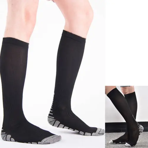 Компрессионные гольфы 2018 новые брендовые для мужчин и женщин (S XL)|stockings brand|compression