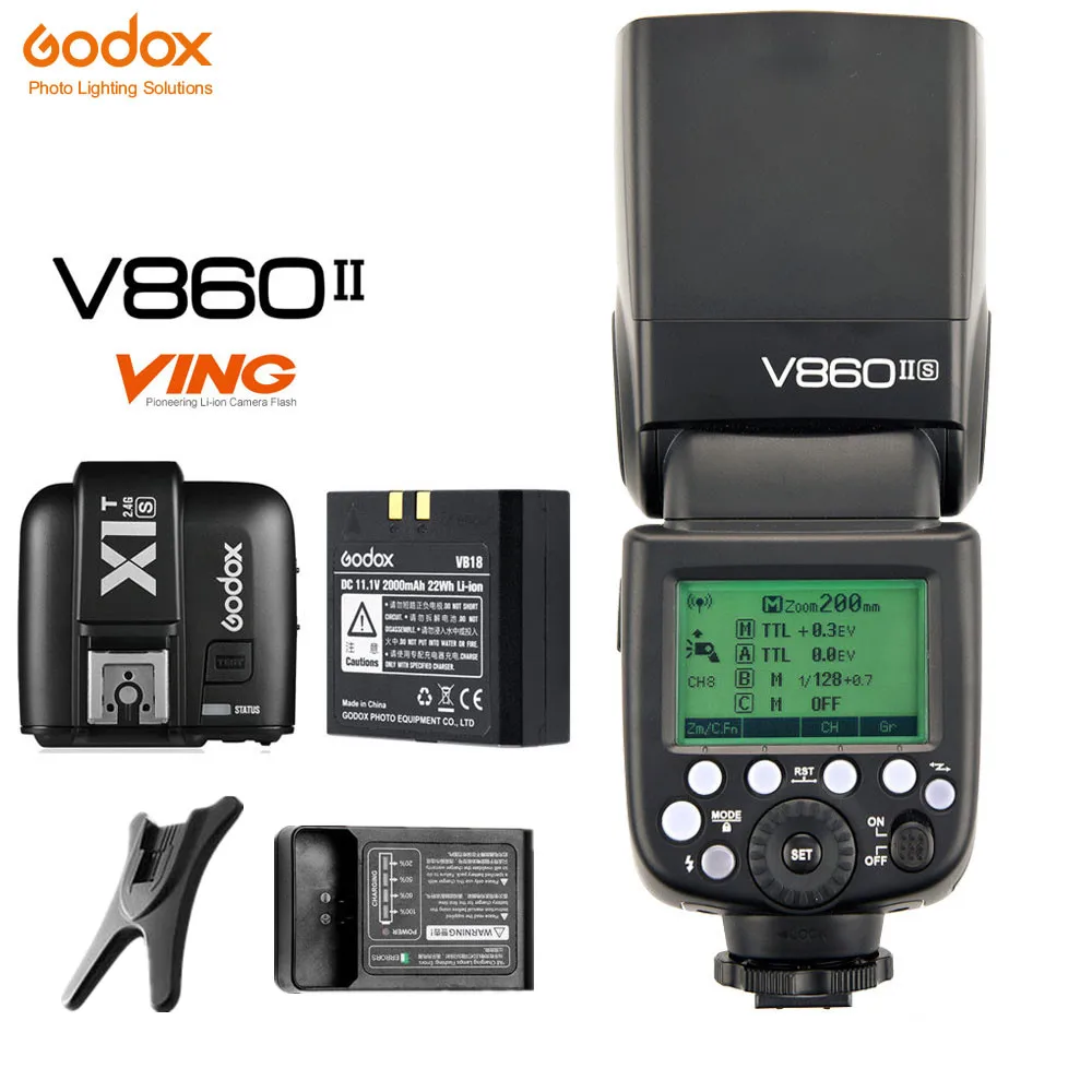 Godox V860II-S TTL Speedlite HSS GN60 2,4G Беспроводная литий-ионная батарея для вспышки + стандартный триггер для вспышки передатчик для камеры Sony
Godox V860II-S TTL Speedlite HSS GN60 2,4G Беспроводная литий-ионная батарея для вспышки + стандартный триггер для вспышки передатчик для камеры Sony
