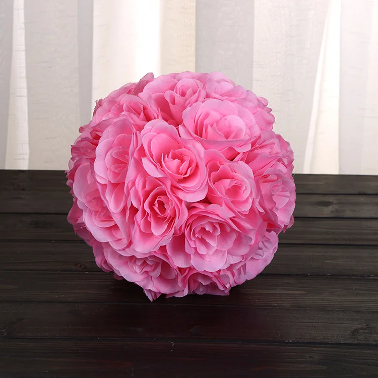 Hot 8"(20cm) pink color Silk Kissing Artificial Rose Flowers Ball for Wedding Tea Party Decoration Christmas Decoration Supplies
Hot 8"(20cm) pink color Silk Kissing Artificial Rose Flowers Ball for Wedding Tea Party Decoration Christmas Decoration Supplies