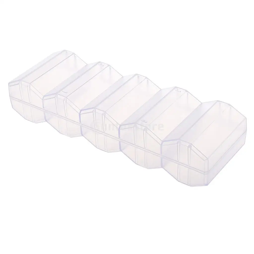 Portable 100 Chips Poker Chip Tray Clear Honeycomb Box Container with Lid for Party Casino Game 24 x 8 x 5cm
Portable 100 Chips Poker Chip Tray Clear Honeycomb Box Container with Lid for Party Casino Game 24 x 8 x 5cm
