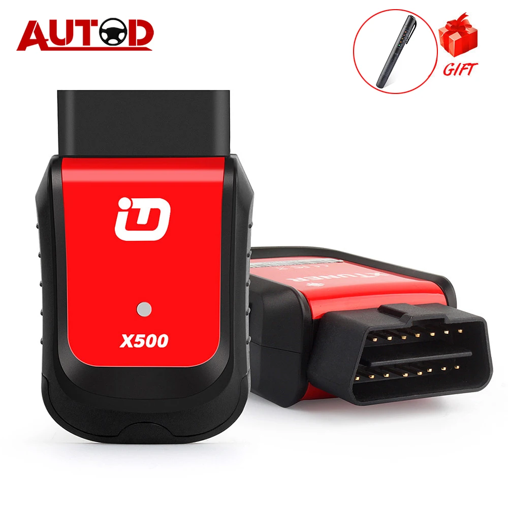 Сканер xтюнер X500 OBD2 диагностический инструмент EasyDiag Bluetooth Android сканер для ABS EPB TPMS