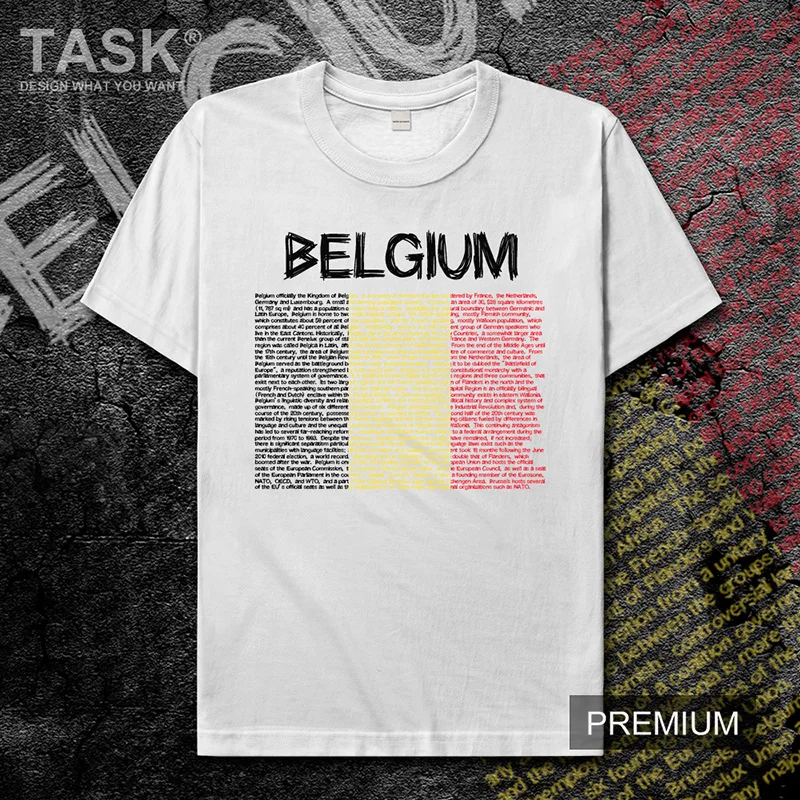Belgium Belgian Belgique BEL mens t shirt new Tops t-shirt Short sleeve clothes sweatshirt national team country summer Fashion
Belgium Belgian Belgique BEL mens t shirt new Tops t-shirt Short sleeve clothes sweatshirt national team country summer Fashion