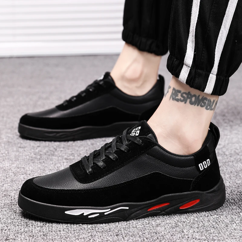 LAISUMK New 2020 Men Casual Shoes PU Leather Shoes Men Autumn Winter Fashion Breathable Comfortable Lace Up Flat Shoes Men
LAISUMK New 2020 Men Casual Shoes PU Leather Shoes Men Autumn Winter Fashion Breathable Comfortable Lace Up Flat Shoes Men