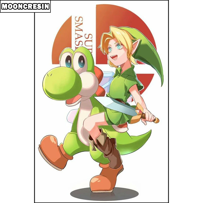 5D Diamond Mosaic Diy Diamond Embroidery Zelda Super Smash Bros Full Square Drill Cross Stitch Diamond Painting Kit Home Decor
5D Diamond Mosaic Diy Diamond Embroidery Zelda Super Smash Bros Full Square Drill Cross Stitch Diamond Painting Kit Home Decor