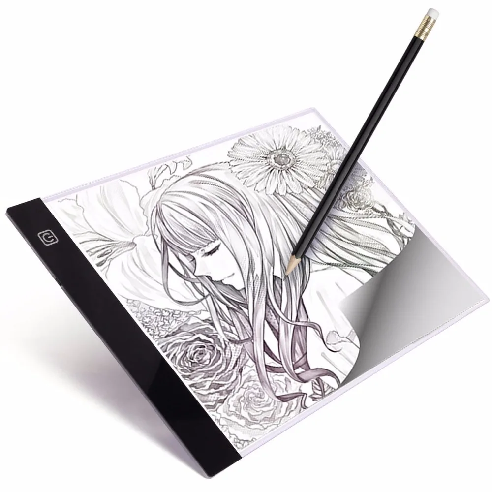 Portable Ultra-Thin A4 LED Light box Copy Painting Drawing Board Stencil Touch Animation Copy Tracing Pad LightBox Tablet
Portable Ultra-Thin A4 LED Light box Copy Painting Drawing Board Stencil Touch Animation Copy Tracing Pad LightBox Tablet