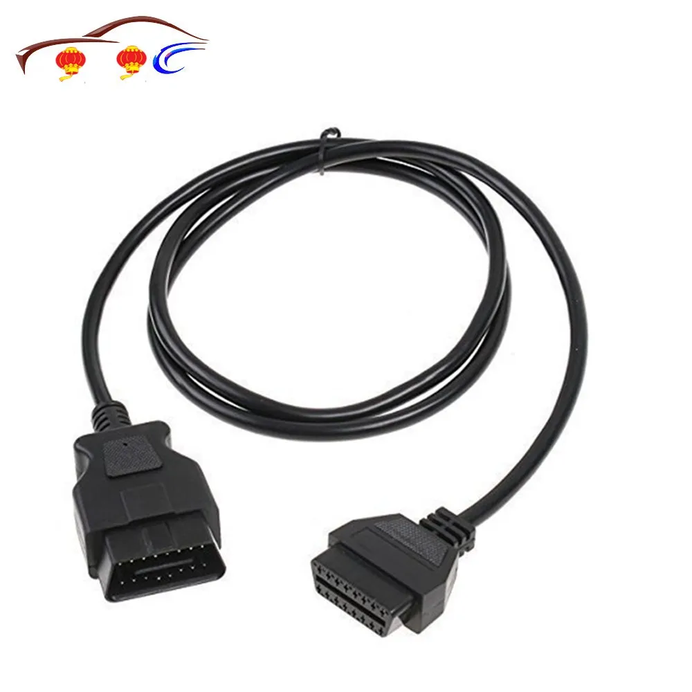 Автомобильная расширенная линия Obd2 16 контактов/иглы 1 5 м ядер полное