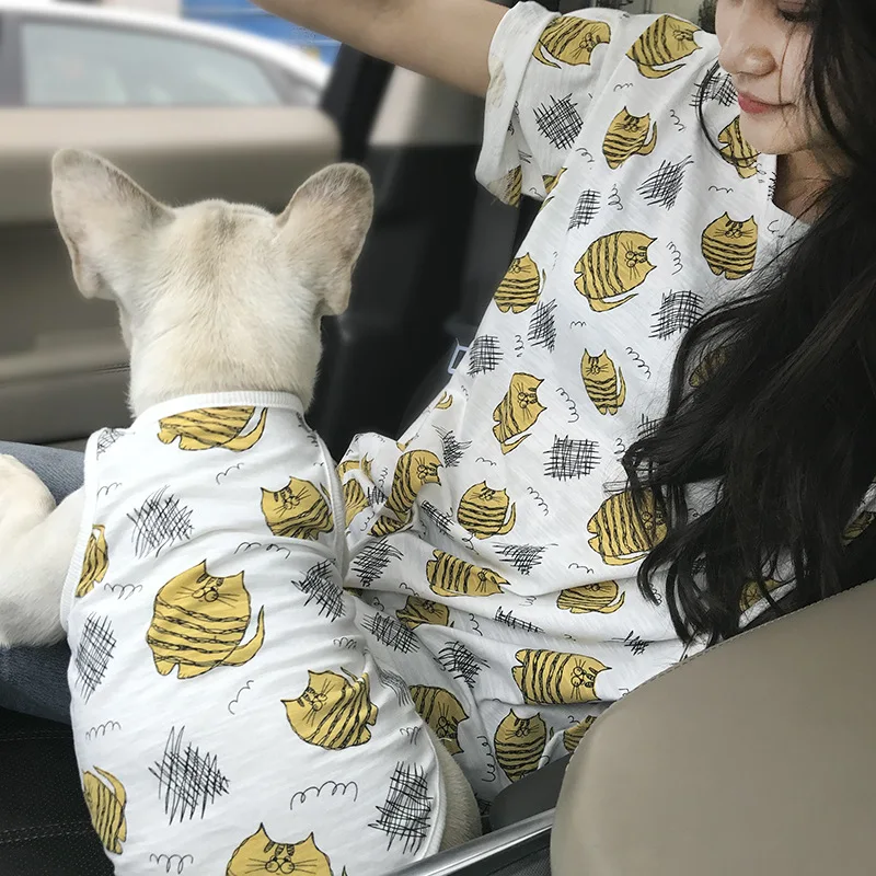 Владелец-щенков Чихуахуа мягкая футболка собака одежда для маленьких собак