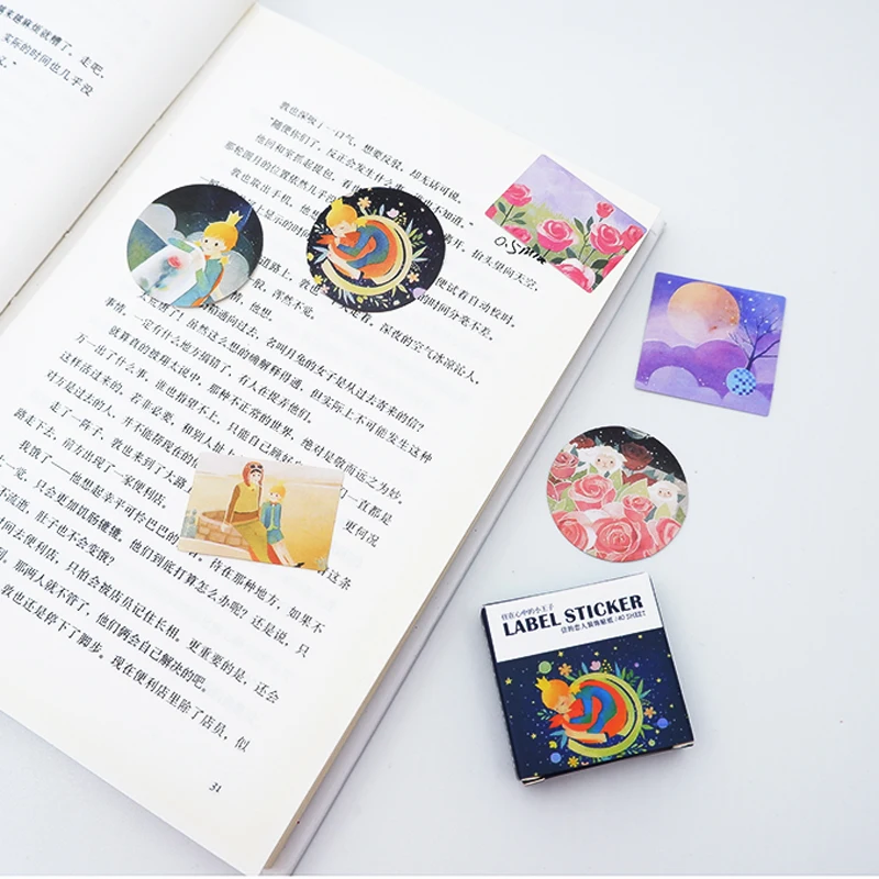 40 pcs/pack Cute little prince paper sticker DIY diary album decoration stickers scrapbooking planner label Scrapbook stickers
40 pcs/pack Cute little prince paper sticker DIY diary album decoration stickers scrapbooking planner label Scrapbook stickers
