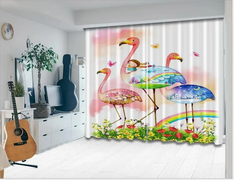 Coloured Flamingos Luxury Blackout 3D Window Curtains Living Room girl Bedroom decorate Drapes Rideaux Cortinas pillowcase
Coloured Flamingos Luxury Blackout 3D Window Curtains Living Room girl Bedroom decorate Drapes Rideaux Cortinas pillowcase