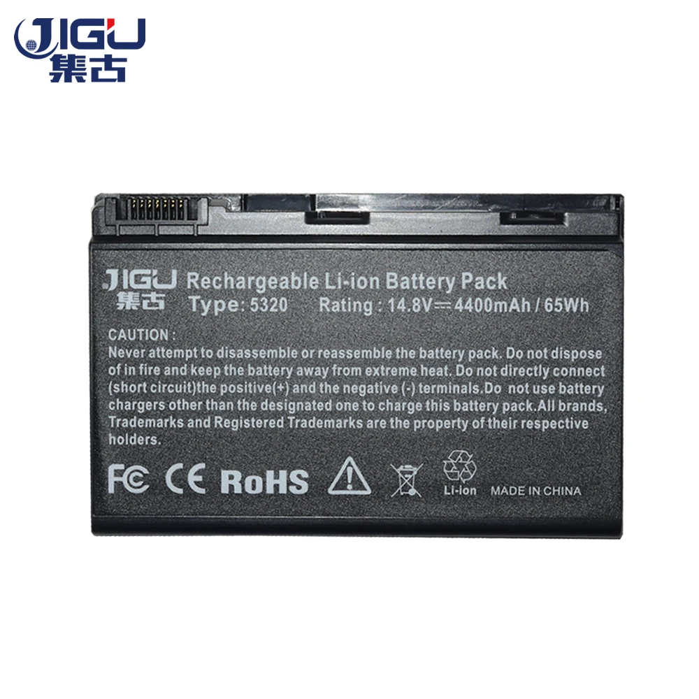 

JIGU New Laptop Battery For Acer TravelMate 5220 5220G 5230 5310 5320 5330 5520 5520G 5530 5530G 5710 5710G 5720 5720G 5730