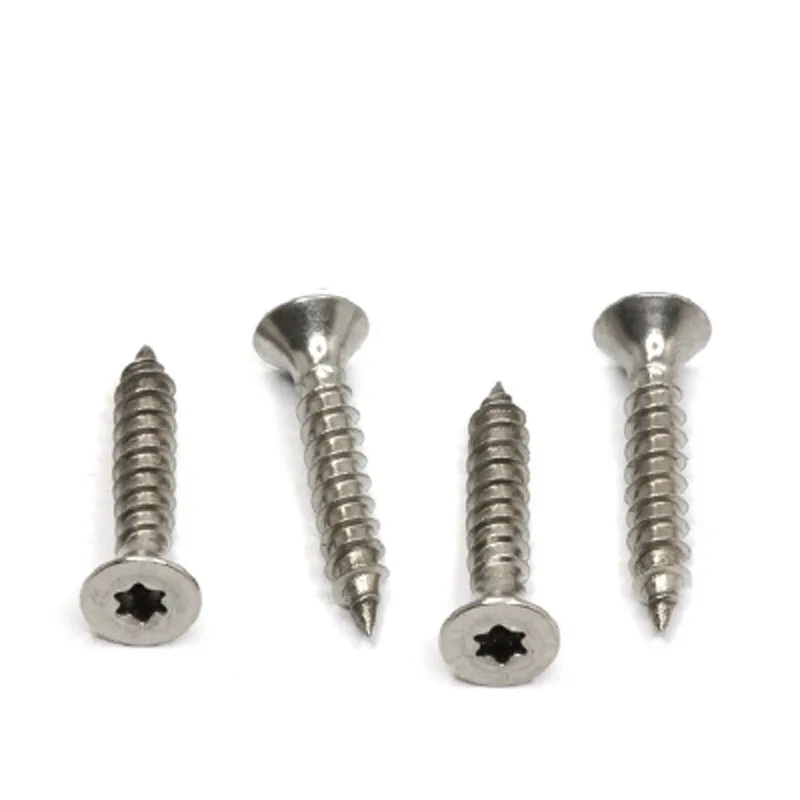 10pcs M3.9 Stainless steel Countersunk head plum blossom screw Flat heads anti-theft self-tapping nail torx 9.5mm-50mm long
10pcs M3.9 Stainless steel Countersunk head plum blossom screw Flat heads anti-theft self-tapping nail torx 9.5mm-50mm long