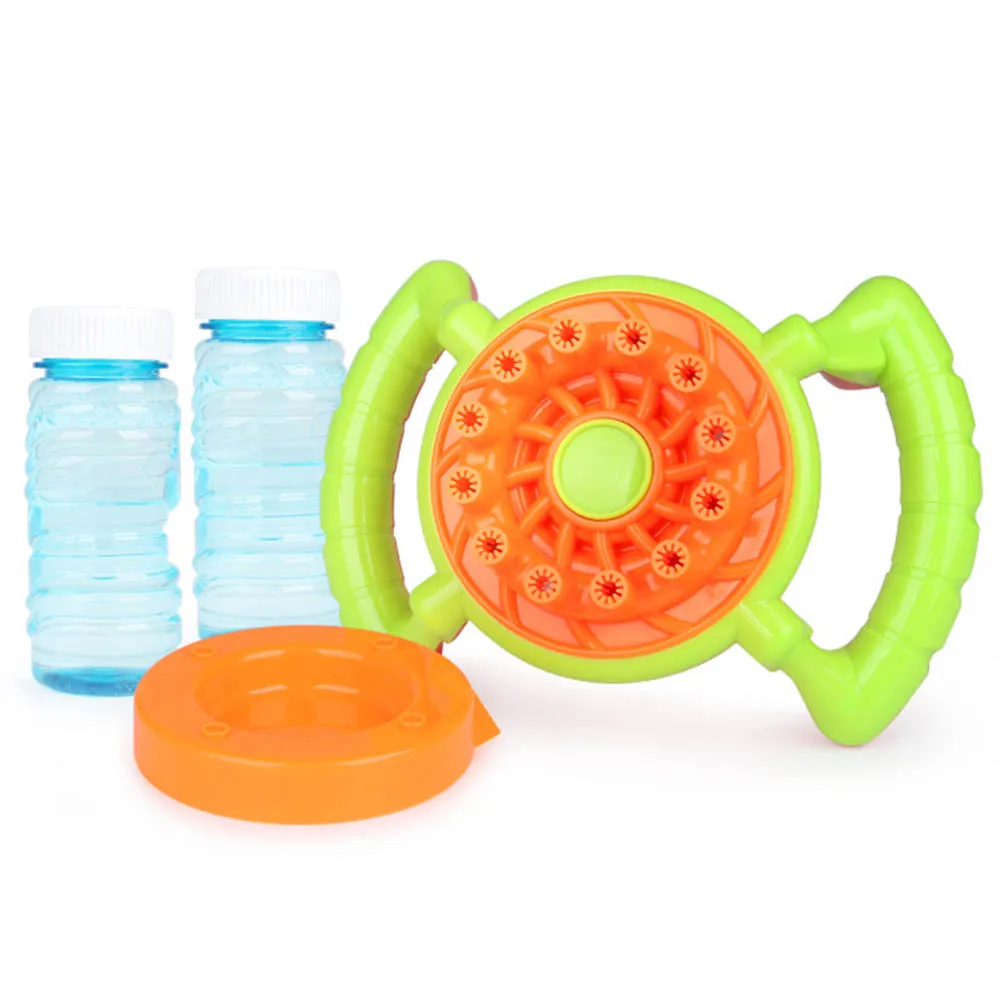 Steering Wheel Shape Bubble Machine 12-Hole Electric Bubble Machine Small Fan Toy Outdoor Blowing Bubble Toy
Steering Wheel Shape Bubble Machine 12-Hole Electric Bubble Machine Small Fan Toy Outdoor Blowing Bubble Toy