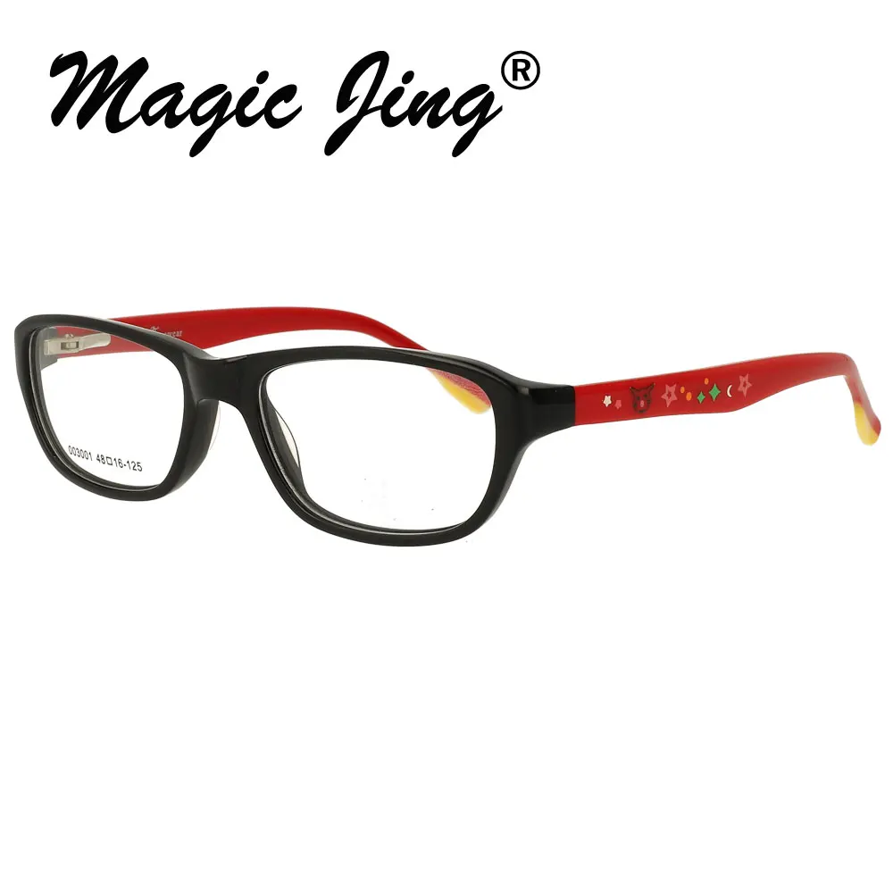 Magic Jing Acetate Kid's Glasses Full Rim Myopia Eyewear Eyeglasses With Spring Hinge Optical Frames 2 pieces /003001
Magic Jing Acetate Kid's Glasses Full Rim Myopia Eyewear Eyeglasses With Spring Hinge Optical Frames 2 pieces /003001