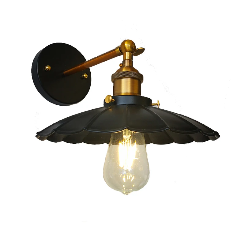 Industrial Wind Retro Creative Single Head Small Black Skirt Small Umbrella Wall Lamp
Industrial Wind Retro Creative Single Head Small Black Skirt Small Umbrella Wall Lamp