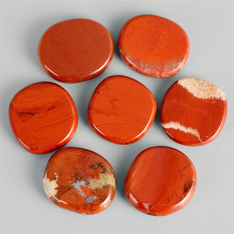 45x33x5 mm Palm Stone natural red Jasper Minerals Healing quartz Crystal therapy craft 7 chakra Reiki treatment stones
45x33x5 mm Palm Stone natural red Jasper Minerals Healing quartz Crystal therapy craft 7 chakra Reiki treatment stones