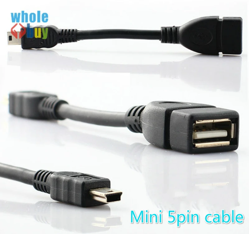 300pcs/lot High Quality Plug Male Micro 5pin / Mini 5pin To Female USB OTG Data Cable Adapter for Tablet Pc Mobile Phone Mp4
300pcs/lot High Quality Plug Male Micro 5pin / Mini 5pin To Female USB OTG Data Cable Adapter for Tablet Pc Mobile Phone Mp4